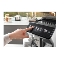 De’Longhi Eletta Explore ECAM450.55.S Kaffeevollautomat – mit heißem und kaltem Milchschaum, 2,3 Liter Wassertank, Silber